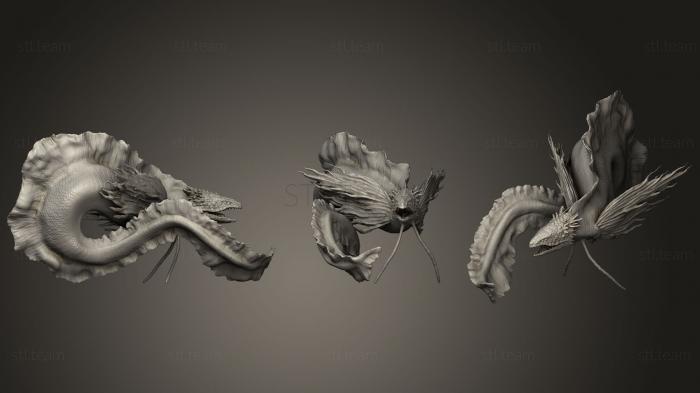 3D модель Бета Дракона (STL)